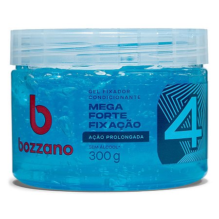 Gel Fixador Bozzano 300gr Azul