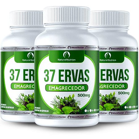37 Ervas Emagrecedor 300CPS
