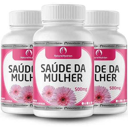 Saúde da Mulher 500mg 300 Cápsulas