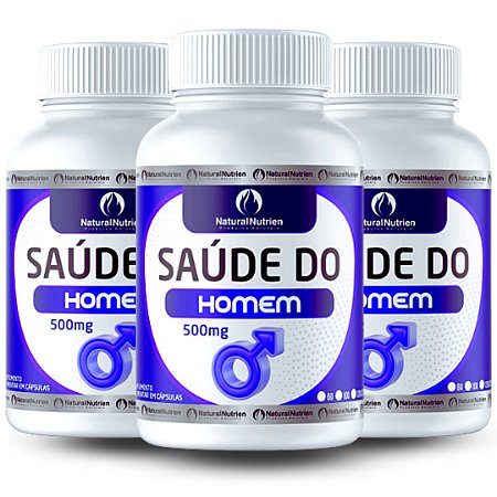 Saúde do Homem 500mg 300 Cápsulas
