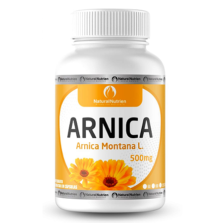 Arnica Extrato Seco 500mg 100 Cápsulas