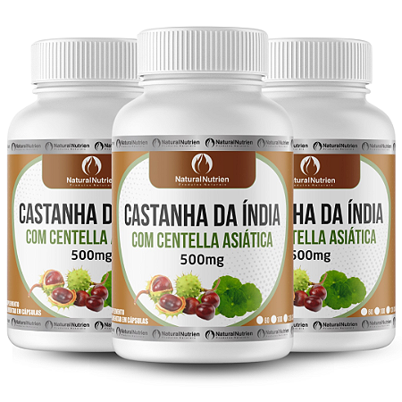Castanha da Índia com Centella 300CPS