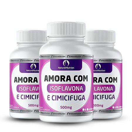 Amora com Isoflavona e Cimicifuga 300CPS