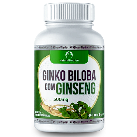 Ginkgo Biloba com Ginseng 100CPS