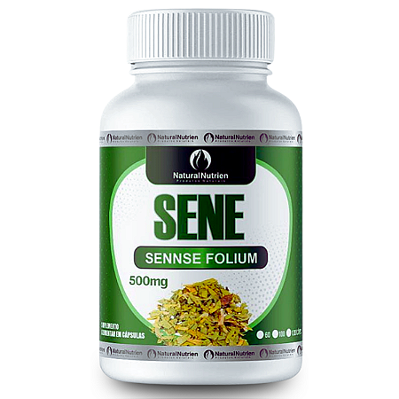 Sene Laxante Natural 500mg 100 Cápsulas