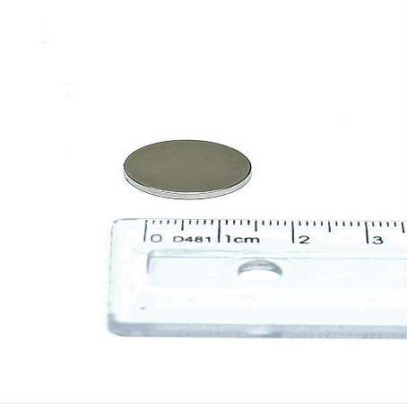 Ímã Neodímio N35 Pastilha 18x1,5 mm