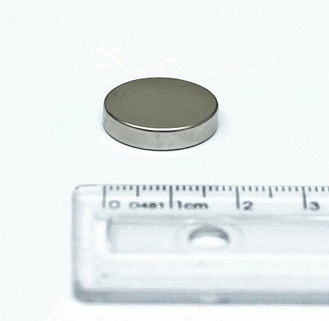 Ímã Neodímio N35 Pastilha 18x5 mm