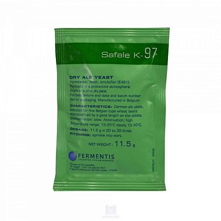 Fermento Fermentis Safale™ K-97 - 10 Unidades