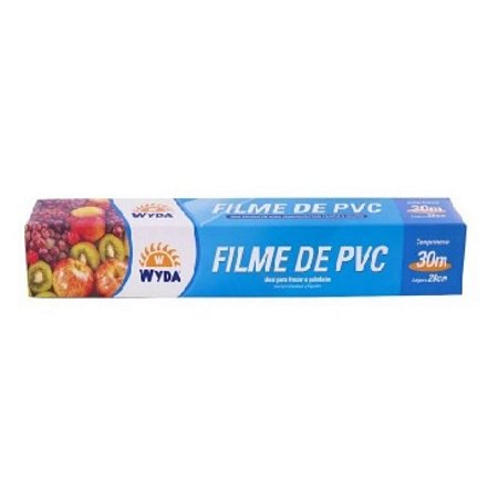 Filme PVC Wyda 28cm x 30m 1 unidade