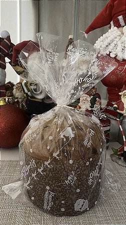 300x Saco Plástico Panetone Branco - Kit 100g, 500g, 750g