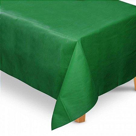 Toalha de Mesa Retangular em TNT Verde Escuro 1,40m x 2,20m - 01 unidade - Best Fest - Pegorari Embalagens