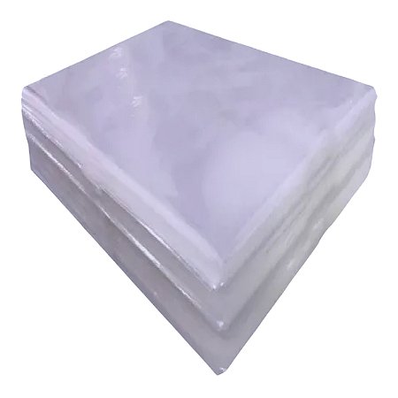Saco Plástico Transparente Incolor - 12x20 - 1000 unidades
