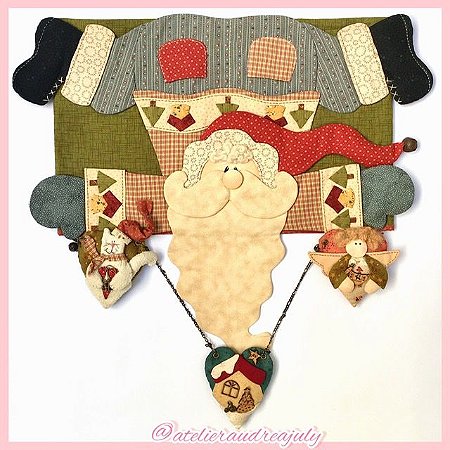 Capa Cadeira Noel linha Country By Audrea July