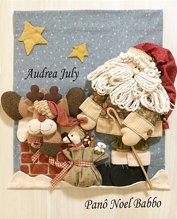 Noel Babbo Linha Country Natal by Audrea July