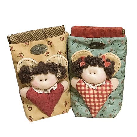 NECESSAIRE & PORTA ÓCULOS ANJINHAS LInha Country by Audrea July