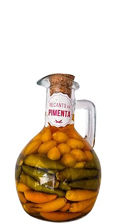 Conserva de Pimenta Gourmet Azeite - Ed. Brasileirinho