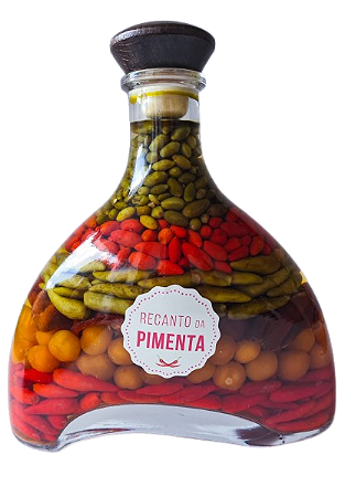 Conserva de Pimenta Gourmet - Vidro Boemia