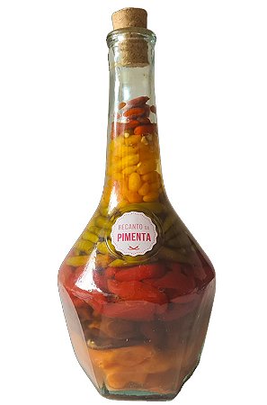 Conserva de Pimenta Gourmet - Sextavado