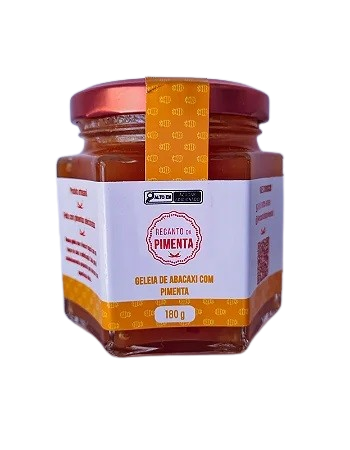 Geleia de Abacaxi com Pimenta