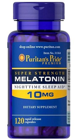Melatonina puritans pride 10mg 120cp