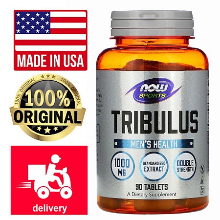 Tribulus Now 1000mg 90 Tablets