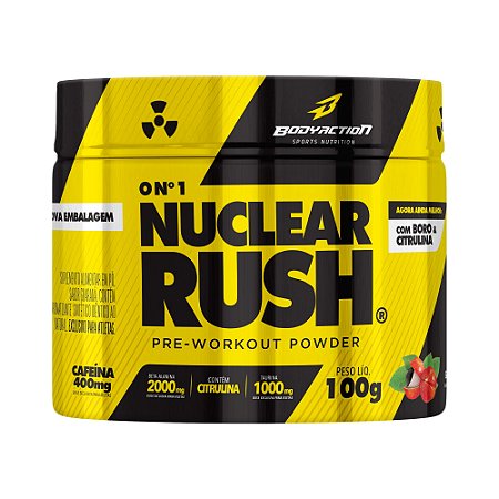 Pre treino Nuclear Rush 100g BodyAction