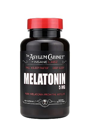 Melatonina 5mg 100caps Insane Labz