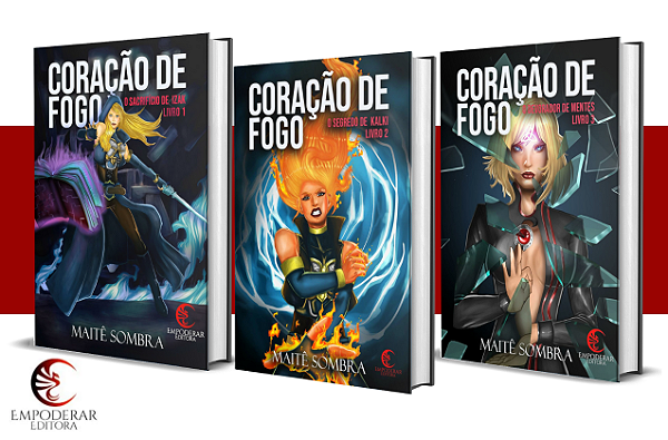 BOX Completo: Coração de Fogo