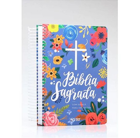 Bíblia Céu Azul Com Espaços Para Anotações - NVI