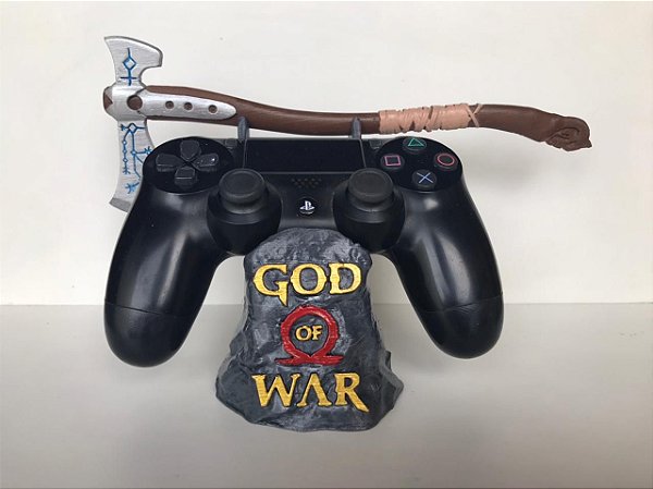 Suporte para Controle de PS4 e PS5 - Personalizado God of War