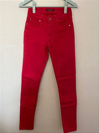 Calça James Jeans Vermelha