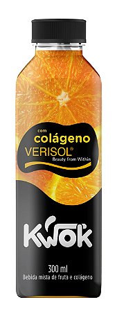Suco Com Colágeno Kwok - Sabor Laranja 300ml
