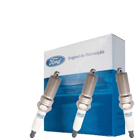 Jogo de Velas De Ignição Ford Ecosport 1.5 Dragon Original