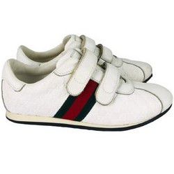 Sapato Gucci Infantil Branco Sola 33 - Reciclando Luxo