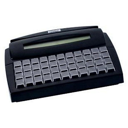 Teclado TEC-E 44 Teclas C/ Display Preto - Gertec