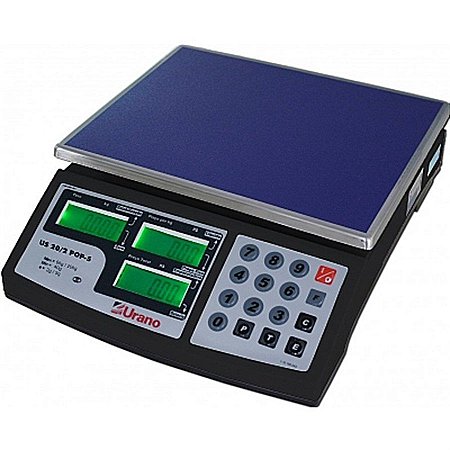 Balança Calculadora US POP-S 30 kg Com Bateria - Urano