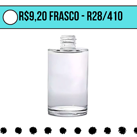 Frasco Incolor 250 Mls - Caixa com 12 Unidades