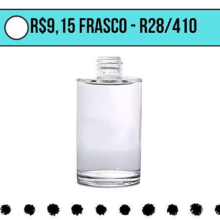 Frasco Incolor 250 Mls - Caixa com 12 Unidades