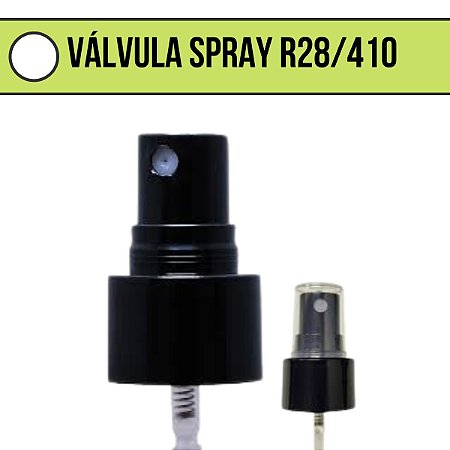 Válvula Spray 28/410 - Preta