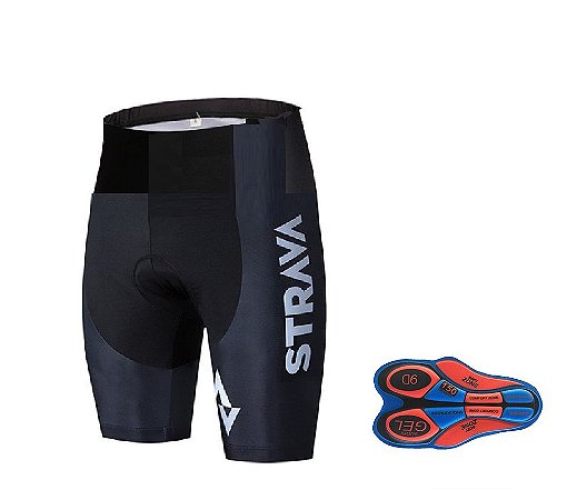 short para ciclismo gel