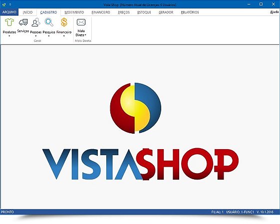 Vista Shop - Software de Automação Comercial
