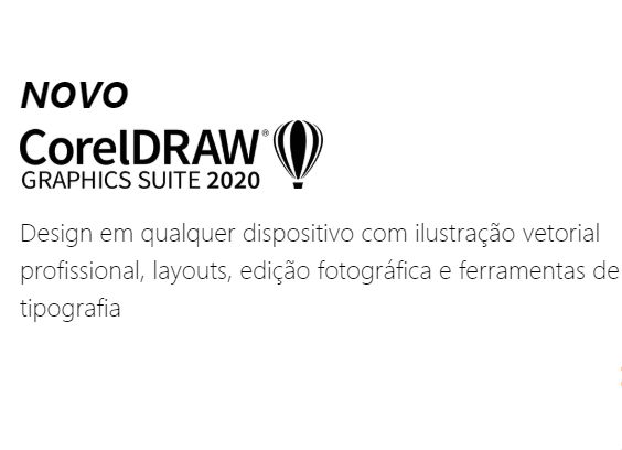 Coreldraw Graphics Suite 2020 Mac A版 Corel Draw Graphics Suite 2020 – Versão de caixa – 1 usuário – Win