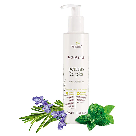 Creme Hidratante Pernas e Pés