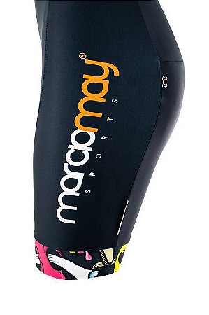 BRETELLE CICLISMO FEMININO MARCIO MAY CARTOON