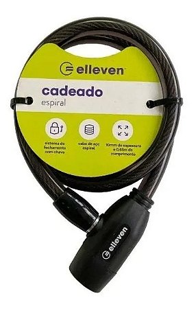 CADEADO ESPIRAL 65 cm ELLEVEN BIKE