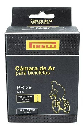 Câmara de Ar Pirelli PR 29 Válvula Presta 48mm Fino