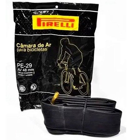 Câmara de Ar Pirelli PE 29 Válvula Americana 48mm Grosso