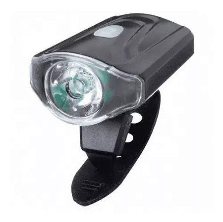 Farol Absolute JY-7043 Preto Um Led