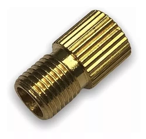 Par Bico Adaptador Válvula Presta Fina/Grosso