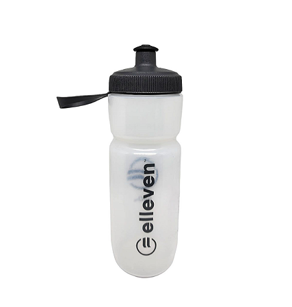 Garrafa Hidratação EL 650ml Com Alça Branco e Preto